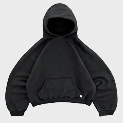 Unisex-Pullover-Akimbo-Hoodie-Black