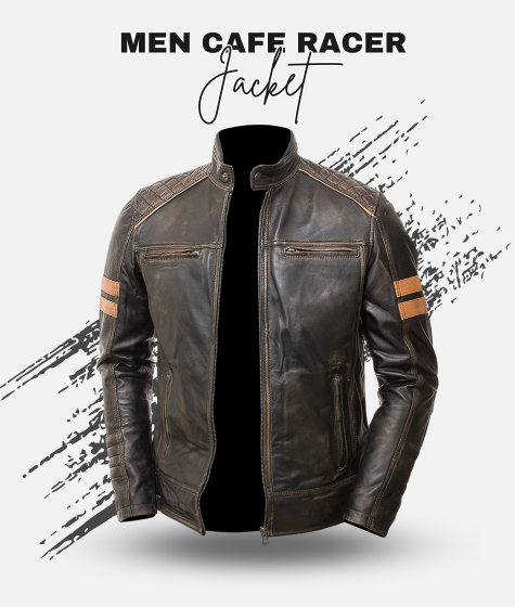 men Cafe Racer Jacket