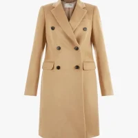 Ladies Brown Long Coat