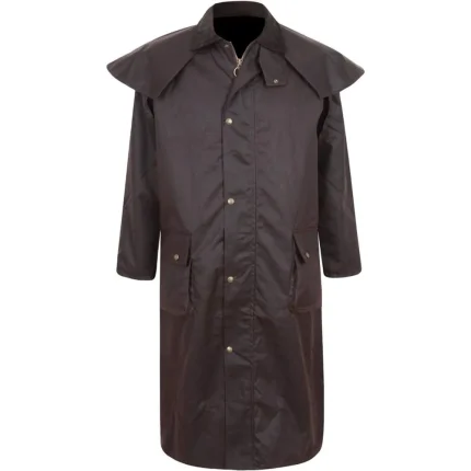 Men's Stockmans Long Cape Hooded Jacket