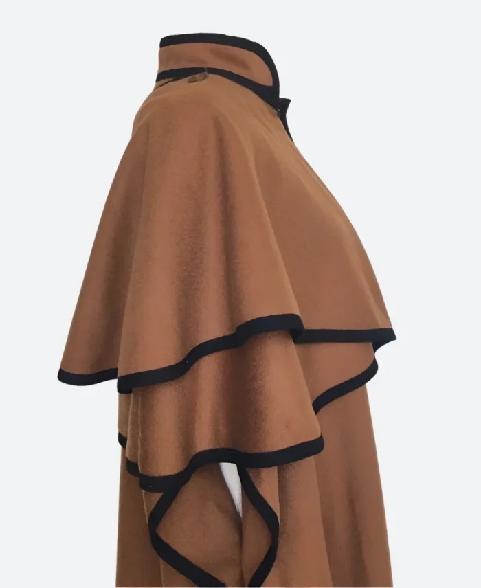 Emily in Paris S04 Lily Collins Cape Coat