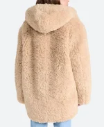 Emily in Paris Season 04 Emily Cooper Faux Shearling Fur Coat