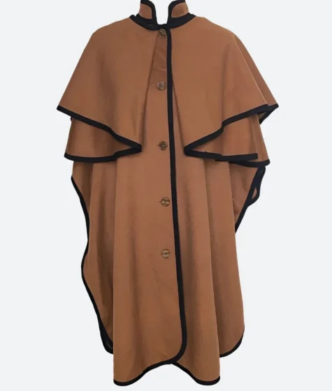 Lily Collins Emily in Paris S04 Cape Coat