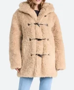 Lily Collins Emily in Paris S04 Fur Coat