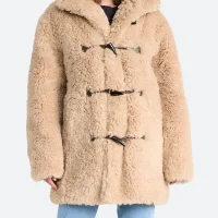 Lily Collins Emily in Paris S04 Fur Coat