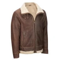 Shearling Flight Light Brown Jacket