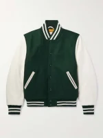 Golden Bear Varsity Jacket Green