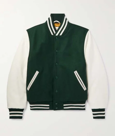 Golden Bear Varsity Jacket Green