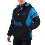 Home Team Carolina Panthers Half-Zip Hoodie Jacket