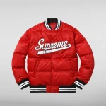 Red Supreme Puffer Jacket