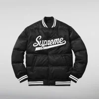 Supreme Puffer Jacket Black