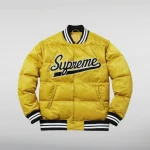 Supreme Puffer Jacket Yellow