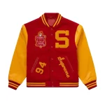 Supreme Team Red Varsity Jacket