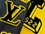 Yellow Varsity LV Jacket