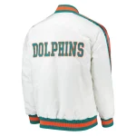 D-Line Miami Dolphins White Jacket