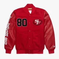 Jerry Rice 80 San Francisco 49ers Varsity Jacket