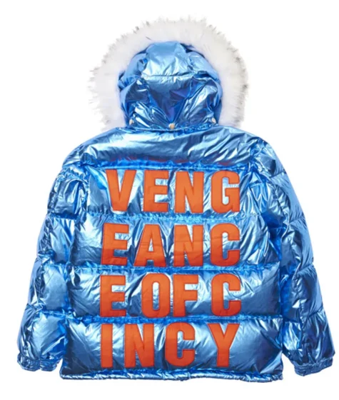 King Von Broke Opps Blue Jacket