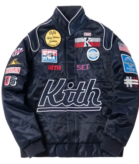 Kith Racing Jacket Black