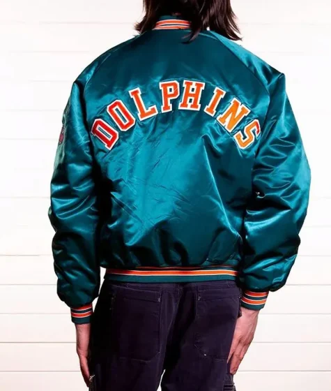 Miami Dolphins Team Aqua Jacket
