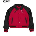 Miami Heat Red and Black Throwback Jacket