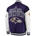 NFL Baltimore Ravens Canvas Varsity Jacket