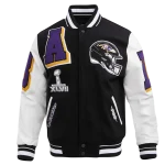 NFL Baltimore Ravens Wool Varsity Jacket