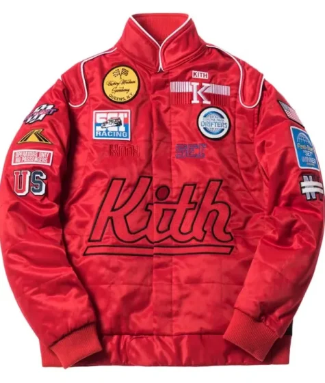 New Kith Racing Jacket Red