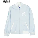 New York Or Nowhere Blue Cotton Jacket