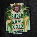 San Francisco 49ers Blackout Varsity Jacket super bowel