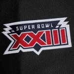 San Francisco 49ers Blackout Varsity Jacket super xxlll