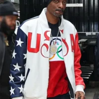Snoop Dogg US Olympic 2024 USA Jacket Bomber