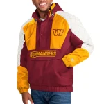 Washington Commanders Body Check Pullover Hooded Jacket