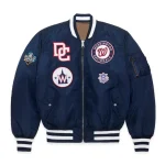 Washington Nationals MA-1 Navy Bomber Jacket