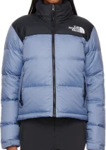 Women's North Face 1996 Retro Nuptse Down Jacket Light Blue