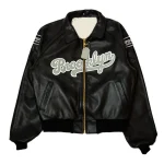 Brooklyn Dodgers Vanson Leather Jacket Black
