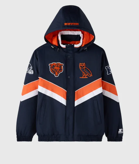 Chicago Bears OVO Sideline Puffer Jacket