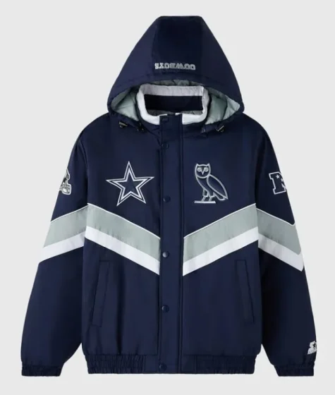 Chicago Bears OVO Sideline Puffer Jacket