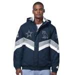 Dallas Cowboys OVO Sideline Puffer Blue Jacket NFL
