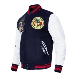 LIGA MX CLUB AMERICA STADIUM MEN'S RIB VARSITY JACKET