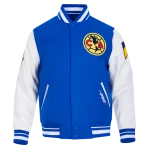 Liga MX Club America Blue Varsity Jacket