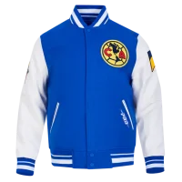 Liga MX Club America Blue Varsity Jacket