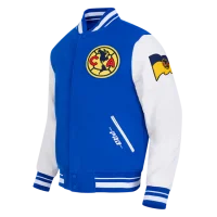 Liga MX Club America Royal Blue Varsity Jacket