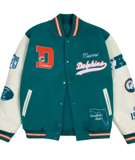 Miami Dolphins Sunshine State Aqua NFL Jacket