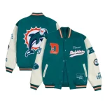 Miami Dolphins Sunshine State Aqua NFL Varsity Jacket