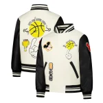 Mickey Mouse Basketball Varsity Jacket new