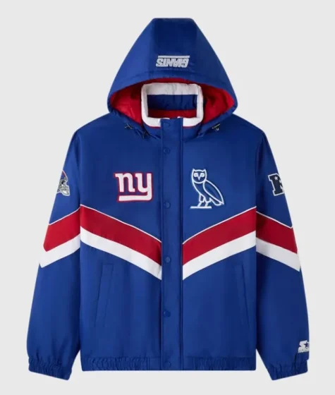 NY Giants Sideline Puffer OVO Jacket