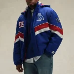 NY Giants Sideline Puffer OVO Jacket New