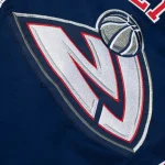 New Jersey Nets Navy Jacket Blue