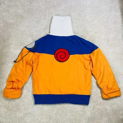 New Viz Media Naruto Blue and Orange Cotton Jacket