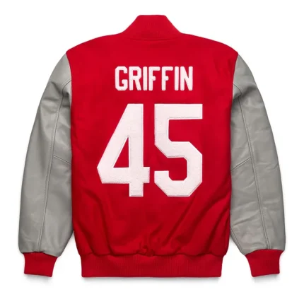 Ohio State Buckeyes Goat Red Varsity Jacket